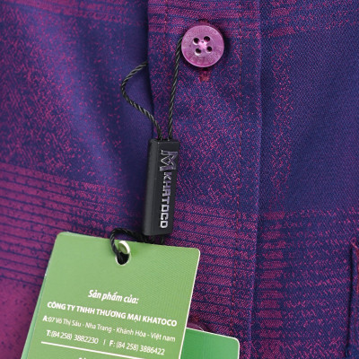 Áo sơ mi tay ngắn Khatoco sale off 50%