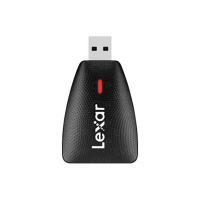 Đầu đọc thẻ 2 trong 1 USB 3.1 Lexar LRW450UB, tương thích thẻ SD/ microSD, tốc độ đọc lên đến 312Mb/s - Hàng chính hãng, Bảo hành 2 năm