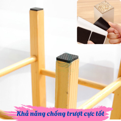 Bộ Lót Chân Nội Thất Đa Năng (48 Miếng) Miếng Lót Êm – Sàn Yên Tĩnh, Nhà Gọn Gàng Bộ Lót Chống Xước Siêu Bám – Chân Bàn Ghế “Không Làm Phiền” Chân Êm Sàn Mượt – Combo 48 Miếng Lót Nội Thất