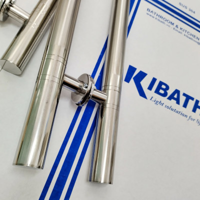 Cặp Tay Nắm Cửa Cổng Inox 304 Ống Phi 32