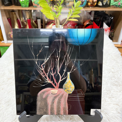 Tranh Sơn Mài Tĩnh vật Cao Cấp 30X30 cm