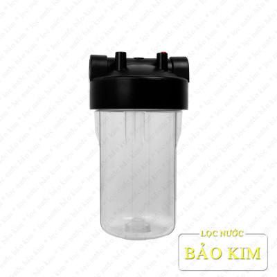 Combo cốc, ly lọc BIGBLUE 10inch Yamato kèm tay mở ly | Ren nhựa | Ren 34 “1” | công suất lọc 1.5 -2m3/h | trong suốt – 2 gioăng chịu áp | Hàng chính hãng