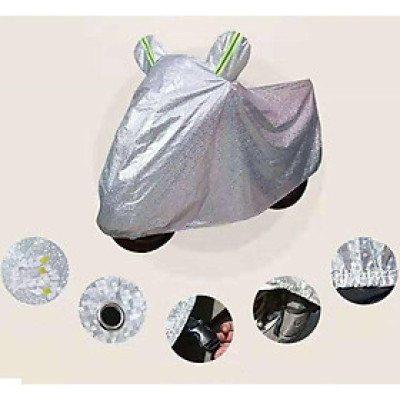Bạt Phủ Áo Trùm Xe Máy Vải Dù Che Mưa Nắng Thời Tiết Khắc Nghiệt Loại Lớn Cho Dòng Xe Tay Ga - Xe Số Thông Dụng