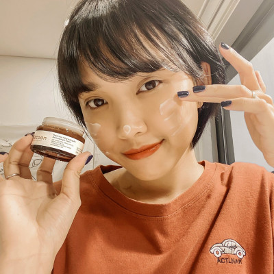 Combo Thạch hoa hồng dưỡng ẩm cocoon 30ml + Son dưỡng dầu dừa bến tre cocoon 5g