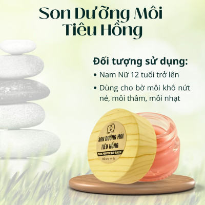 Son dưỡng môi tiêu hồng GIANG