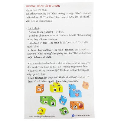 Trò Chơi Ráp Hình Biểu Cảm LHT