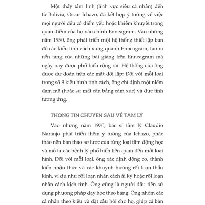 Enneagram - Khám Phá Bản Thân - Giải Mã Tính Cách - Thấu Hiểu Tâm Lý
