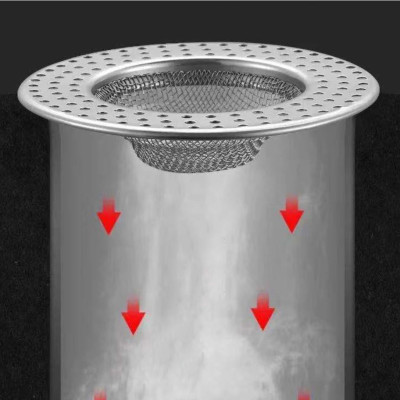 Dụng Cụ Thoát Nước Sàn Nhà Tắm, Bịt Nắp Cống Inox KUNBE, Thoát Nhanh, Chặn Tóc, Lọc Rác, Chống Tắc Hiệu Quả