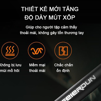 Xà Đơn Gắn Cửa FED-0228 | Kích thước 90-115cm (Chịu lực 400kg - Có chốt khóa an toàn khi gắn xà - Dễ dàng tháo lắp không cần khoan tường)