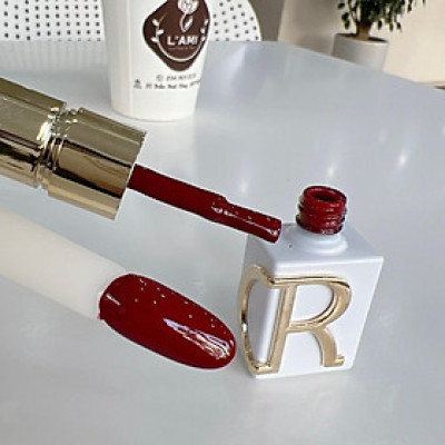 Sơn Gel CR Tông Đỏ Cao Cấp Chai Lẻ 15ml Làm Nail Siêu Hot, Sơn Đỏ Cr Hotrend Chữ R Loại 1 Không Ánh Tím