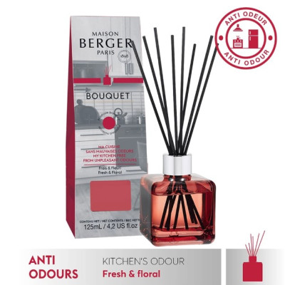 Maison Berger - Tinh dầu khuếch tán, khử mùi nhà bếp hương Fresh & Floral - 400ml