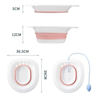Bộ tái tạo, thơm tho cửa mình sau sinh Wonmom ( 1 Chậu xông cửa mình + 1 Hộp thảo mộc xông cô bé