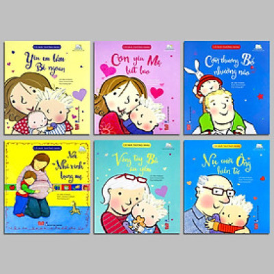 Combo (6 Tập): Sách - Cả Nhà Thương Nhau