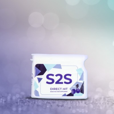 Thực Phẩm Sức Khỏe S2S Direct Hit - Thị Lực Tối Đa - PROJECT V - Hộp 30 Viên - Xuất xứ Pháp, Hàng Chính Hãng