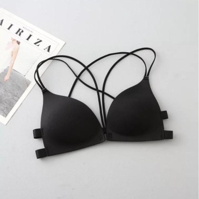 Áo Bra Su Đúc Cài Trước Nâng Ngực Dây Đan Chéo Sexy