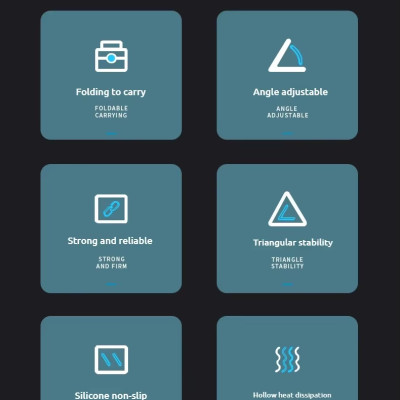 Giá đỡ cho laptop đa năng Zaki ProStand xếp gọn di động - Hàng Chính Hãng