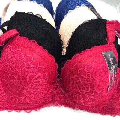 ÁO NGỰC BIG SIZE MỎNG REN HOA HỒNG 3011