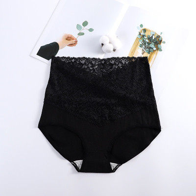 COMBO 5 QUẦN COTTON PHỐI REN LƯNG CAO ÔM BỤNG 86041