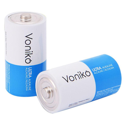 Vỉ 2 Pin Kiềm D 1.5V - Voniko