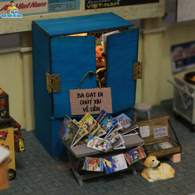 MÔ HÌNH TỰ LẮP RÁP DIY - SÀI GÒN XƯA - GP04