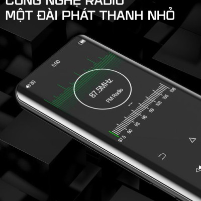 Máy Nghe Nhạc MP3 Màn Hình Cảm Ứng Bluetooth Ruizu D25 Bộ Nhớ Trong 16GB - Hàng Chính Hãng