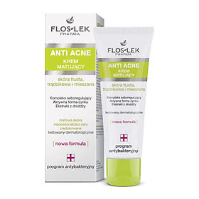 Floslek Pharma Kem Kiểm Soát Dầu Và Điều Tiết Nhờn Mattifying Cream 50ml