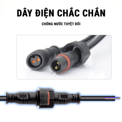 Đèn Năng Lượng Mặt Trời Sân Vườn, Đèn Công Viên UFO 500w Siêu Sáng Chống Nước IP66. Đèn Dĩa Bay