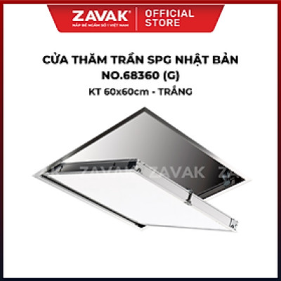Nắp cửa thăm trần thạch cao ZAVAK SPG-68360/ 60x60cm/ màu trắng
