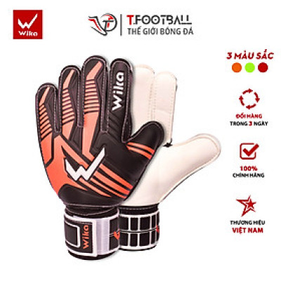 Găng Tay Thủ Môn WIKA Sketon Có Xương Giúp Trợ Lực