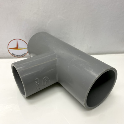 Tê giảm 60 x 49 nhựa PVC Bình Minh _ T60x49