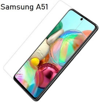 Kính cường lực cho Samsung A51, A52, A53, A71, A72, A73 5G trong suốt không full Glass 9H ( hàng chính hãng)