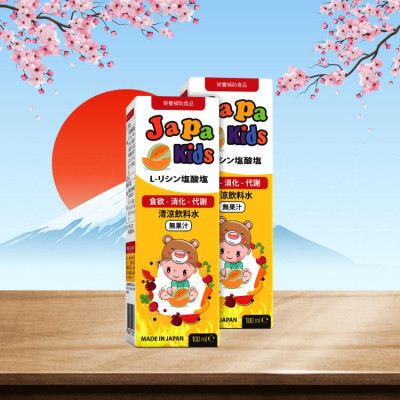 Siro Ăn Ngon Japa Kids Tăng Cường Tiêu Hóa Cho Bé Lọ 100ml