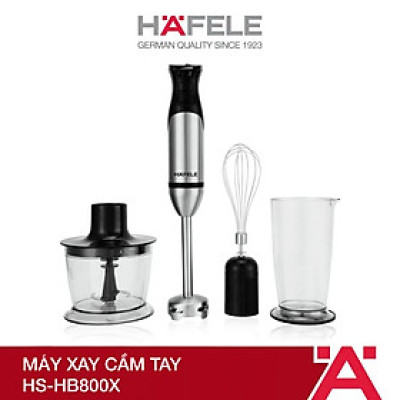 Máy xay cầm tay Hafele HS-HB800X 535.44.166 |  Công suất 800W | Thân máy bằng nhựa và thép không gỉ | Đa dạng tốc độ xay | Hàng chính hãng