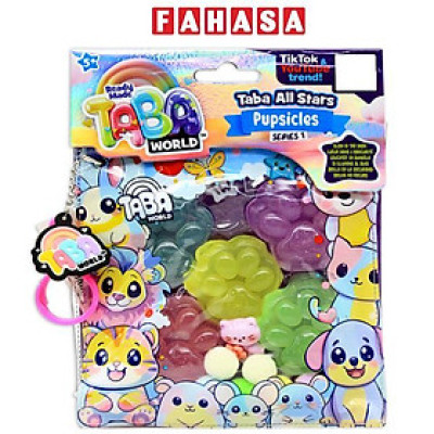 Đồ Chơi Móc Khóa Squishy - Taba World 855008-6L - Đệm Chân Mini
