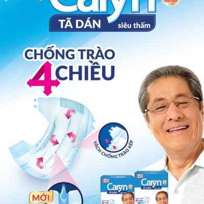 Tã Dán Siêu Thấm Caryn Gói Đại XL10 (10 Miếng)
