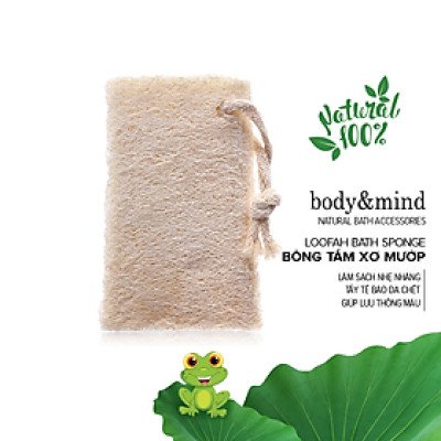 Bông Tắm Xơ Mướp 100% Thiên Nhiên Body&Mind