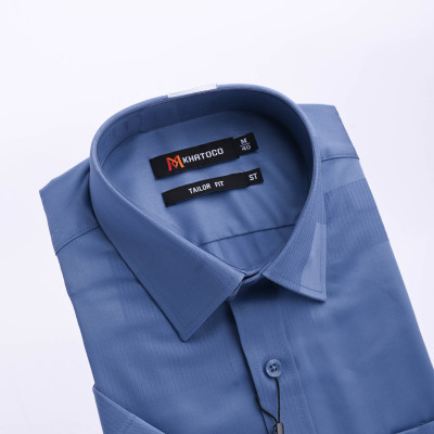 Áo sơ mi Khatoco tay ngắn