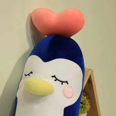 Thú nhồi bông chim cánh cụt dài nhiều màu - Size 110cm - Quà tặng gấu bông chim cánh cụt nhồi bông có kẹp chân cho mẹ bầu.