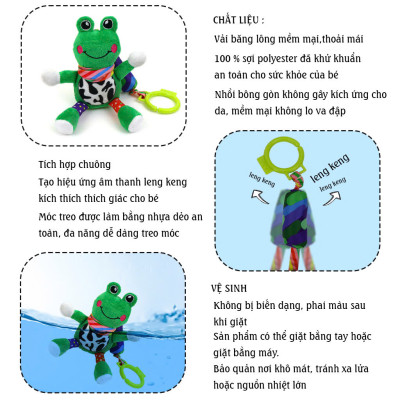 Đồ Chơi Treo Nôi, Cũi, Xe Đẩy Có Lục Lạc Cho Bé – PiPo Vietnam