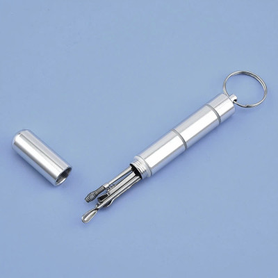 Bộ lấy ráy tai đa năng 6 món Cao cấp bằng thép không rỉ