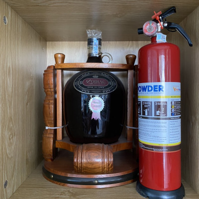 Bình chữa cháy cho xe oto/ bình chữa cháy xe điện có tem kiểm định ABC 1Kg Vinafoam