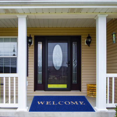 Thảm chùi chân welcome KT 120cm x 180cm Thảm Trải Khách Sạn, Siêu Thị Điện Máy, Tòa Nhà Lớn, Thảm Chùi Chân Nhựa PVC.,