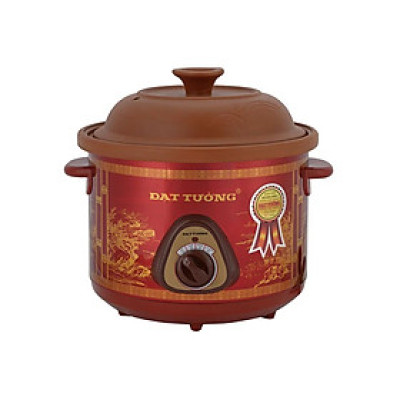 Nồi Kho Đa Năng Gốm / Sứ 2.5L Đạt Tường - DTSC2.5S ; DTSC2.5G - Hàng Chính Hãng - DTSC25G - Gốm