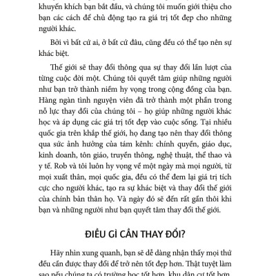 Hành Động - Hành Trình Tạo Nên Những Thay Đổi Tích Cực