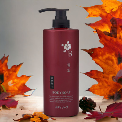 Sữa Tắm Shikioriori Body Soap Chiết Xuất Hoa Trà (600 mL)