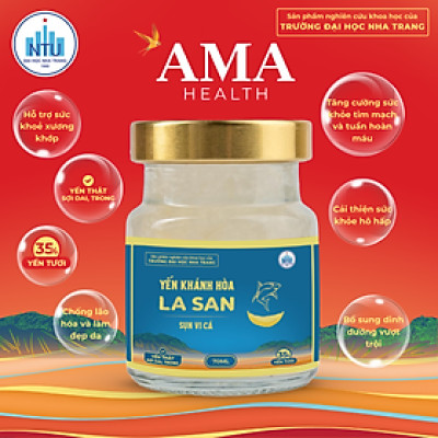 [35% YẾN TƯƠI] Yến Khánh Hoà La San Sụn Vi Cá Tăng Cường Sức Khoẻ Xương Khớp