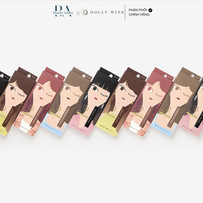 Mascara chống lem trôi màu nâu đậm - Koji Dolly Wink My Best Mascara Deep Brown