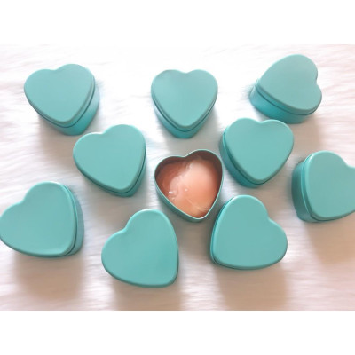 Dán Ti - 5 Cặp Dán Silicone Hình Hoa Hộp Trái Tim - Mã 2350