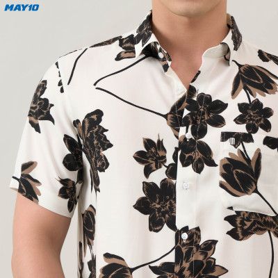 Áo sơ mi nam cộc tay May 10 form RegularFit 010124002 1