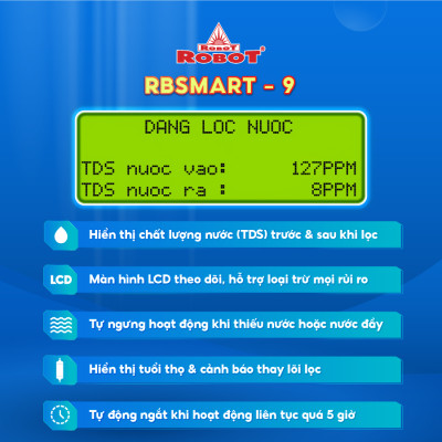 Máy Lọc Nước ROBOT RBSmart-9 - Hàng Chính Hãng
